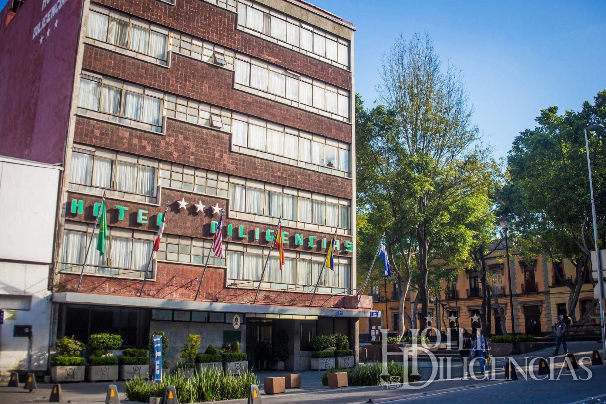 Hotel Diligencias Mexiko-Stadt Exterior foto